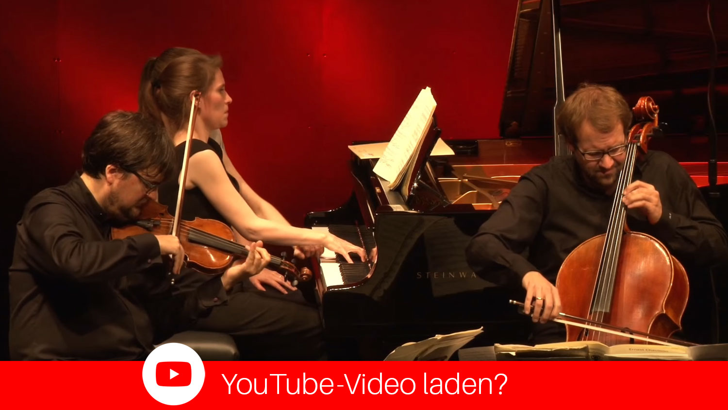 YouTube Video Morgenstern Trio - Ernest Chausson: Piano Trio G-minor III