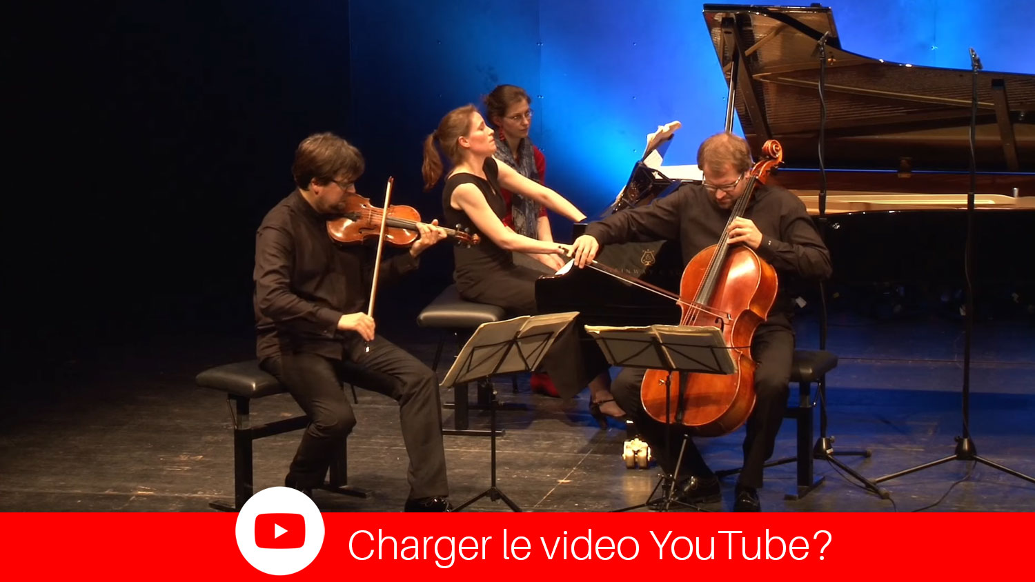 YouTube video Morgenstern Trio - Ravel-Trio